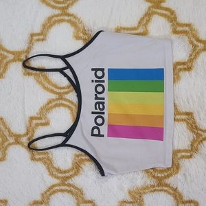 Polaroid Cropped Tank